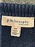 Philosophy Republic Clothing Stripes Blue Pullover Sweater Size M - photo 6
