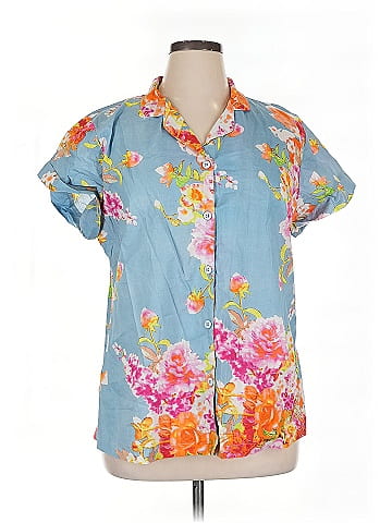 Unbranded Short Sleeve Blouse (view 1)