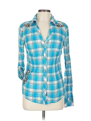 Guess Long Sleeve Button-Down Shirt (view 1)