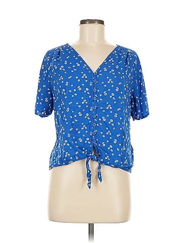 BeachLunchLounge Short Sleeve Blouse (view 1)