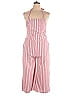 Moa Moa Stripes Pink Jumpsuit Size XL - photo 1