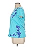 Tek Gear Paisley Blue Short Sleeve T-Shirt Size XL - photo 4