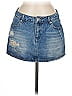 Edikted Blue Denim Skirt Size M - photo 1
