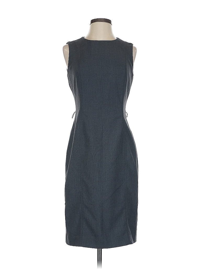 Pre-owned Vicky Tiel Cocktail Dress In Gray