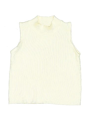 Zara Sleeveless Button-Down Shirt (view 1)