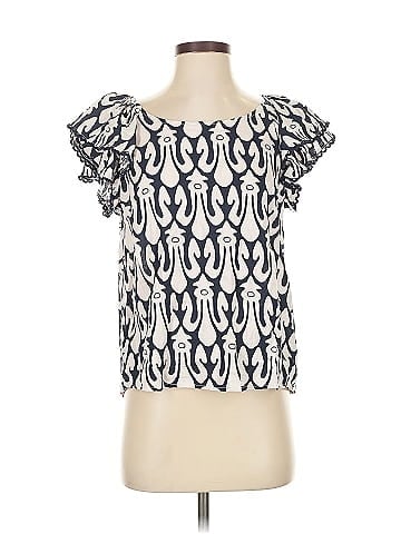 Christian Siriano New York Short Sleeve Blouse (view 1)