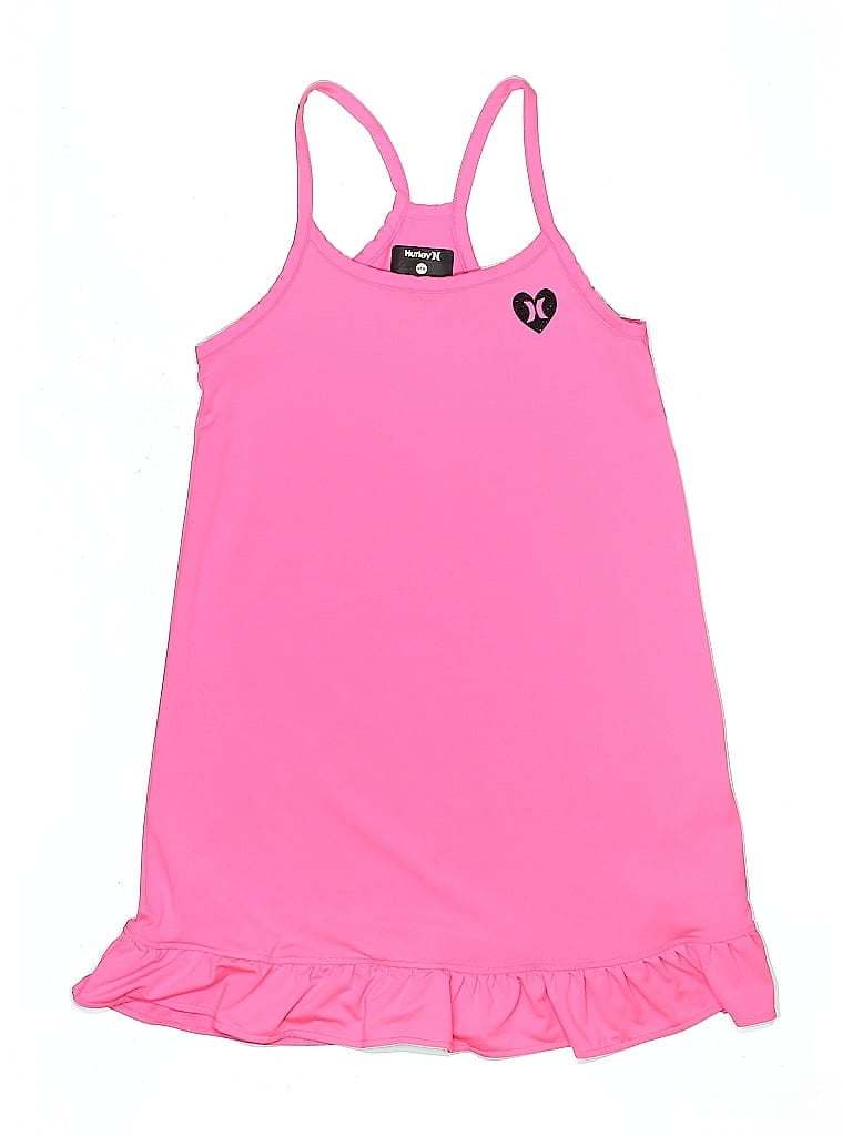 Pre-owned Hurley Kids'  Dress In Pink
