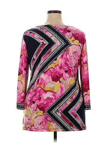 JM Collection 3/4 Sleeve Blouse (view 2)