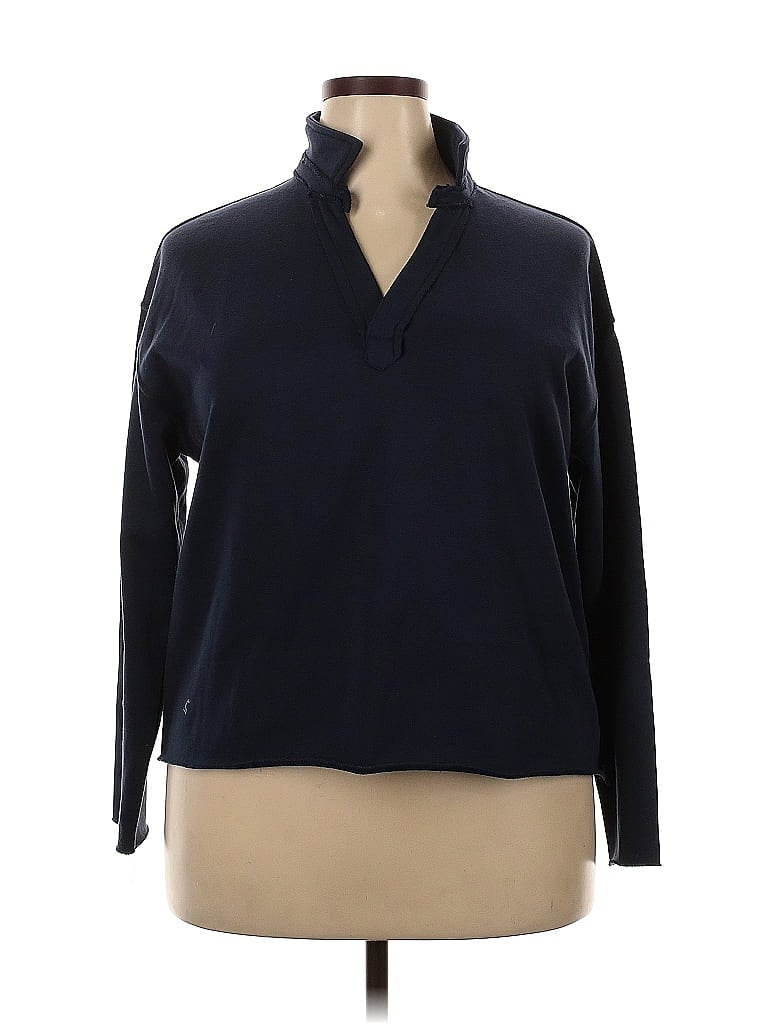 Pre-owned Unbranded Turtleneck Sweater In Blue