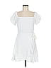 Trixxi White Casual Dress Size M - photo 1