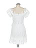 Trixxi White Casual Dress Size M - photo 2