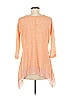Sundance Orange 3/4 Sleeve Top Size M - photo 2