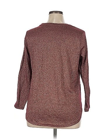Faded Glory 3/4 Sleeve Top (view 2)