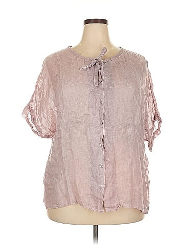 Eileen Fisher Short Sleeve Blouse (view 1)