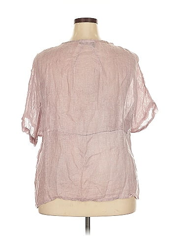 Eileen Fisher Short Sleeve Blouse (view 2)