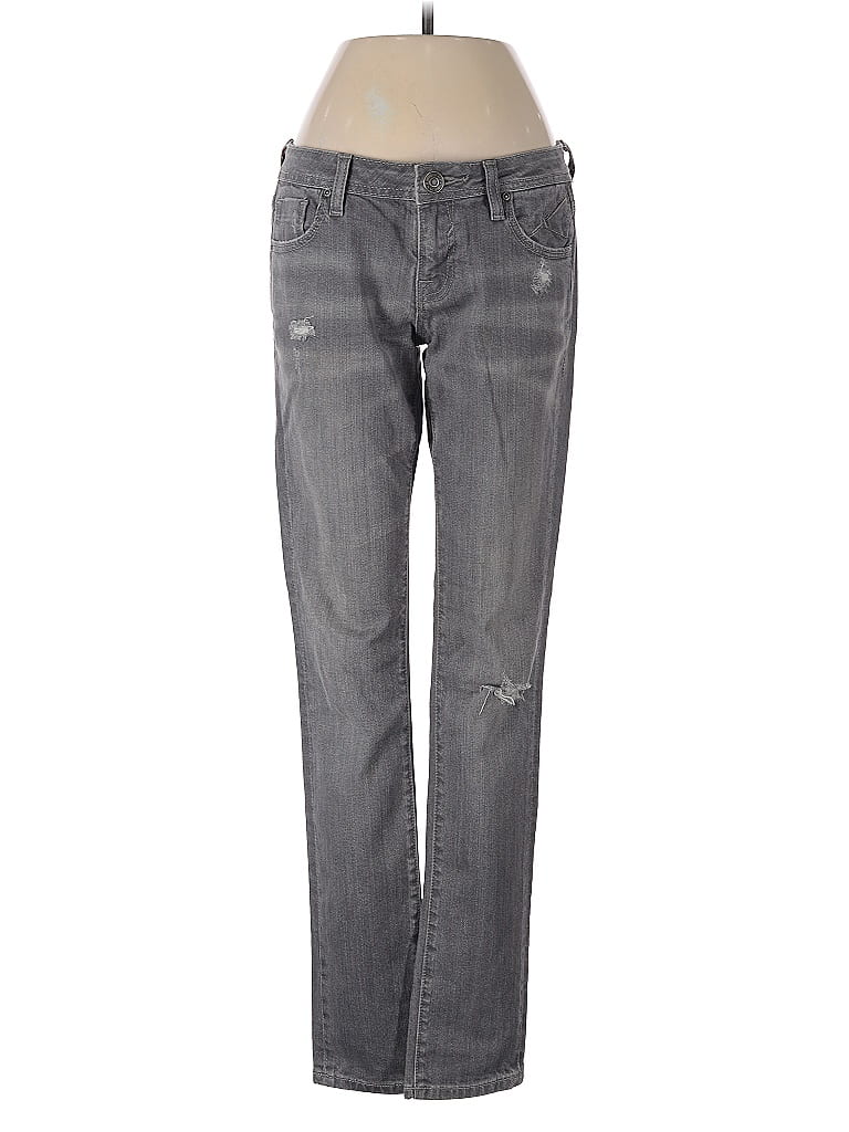 Vigoss 100% Spandex Stars Gray Jeans Size 26 waist - photo 1