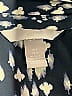 H&M 100% Polyester Print Blue Long Sleeve Blouse Size 4 - photo 7