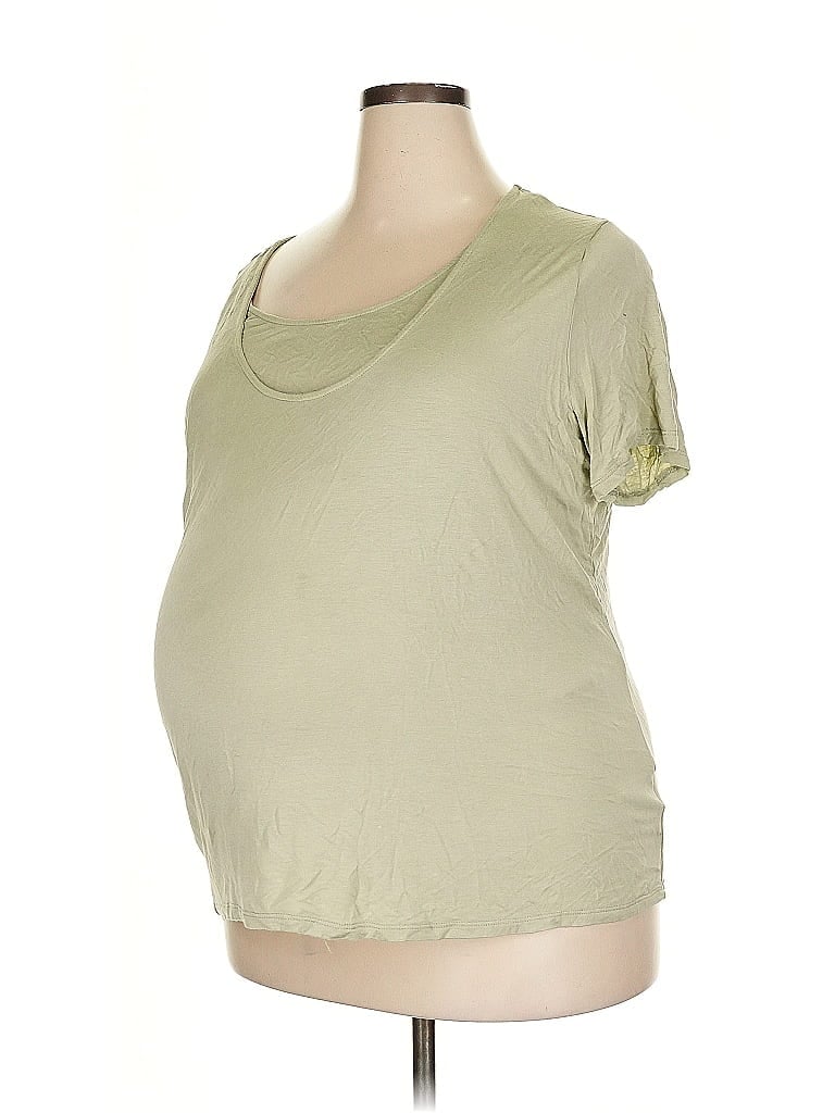H&M Mama Green Short Sleeve T-Shirt Size XXL - photo 1