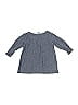 Carter's 100% Cotton Blue 3/4 Sleeve Button-Down Shirt 3-6 MO / 6 MO - photo 2