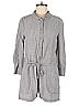 Level 99 Checkered-gingham Gray Romper Size S - photo 1