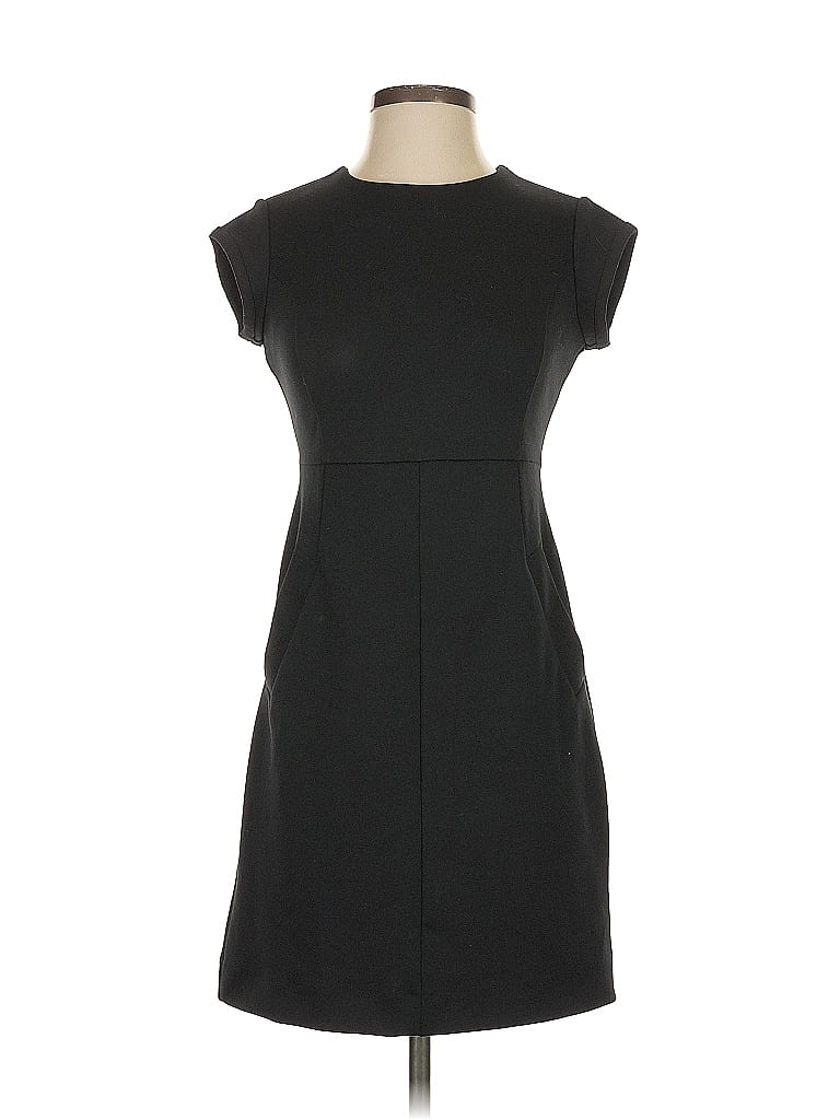 Pre-owned Lands' End Casual Dress In Black