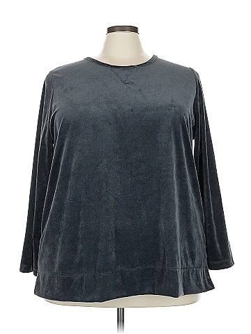 Woman Within 3/4 Sleeve Top (view 1)