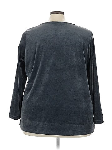 Woman Within 3/4 Sleeve Top (view 2)