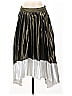 English Factory 100% Polyester Metallic Gold Casual Skirt Size S - photo 1