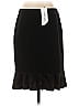 Luca Luca Solid Black Wool Skirt Size EU (IT) 44 / US 8 - photo 2