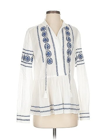 Derek Lam 10 Crosby Long Sleeve Blouse (view 1)