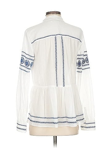 Derek Lam 10 Crosby Long Sleeve Blouse (view 2)