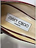 Jimmy Choo 100% Patent Leather Burgundy Red Patent Leather Peep Toe Heels Size EU 38 - photo 6