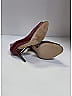Jimmy Choo 100% Patent Leather Burgundy Red Patent Leather Peep Toe Heels Size EU 38 - photo 11