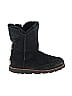 Ugg Australia 100% Leather Black Boots Size 9 - photo 1