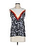 Lucky in Love Gray Sleeveless T-Shirt Size S - photo 1