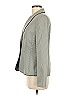 Le Suit 100% Polyester Houndstooth Black Gray Blazer Size 6 - photo 4