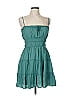 Trixxi Solid Teal Casual Dress Size M - photo 1
