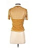 Mi ami Gold Short Sleeve Top Size XS - photo 2