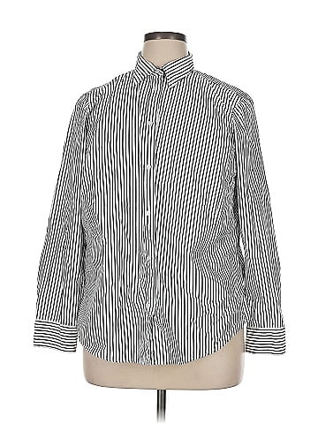 Lauren by Ralph Lauren Long Sleeve Button-Down Shirt (view 1)