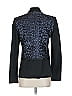 Elizabeth and James 100% Polyester Black Purple Blazer Size 4 - photo 2