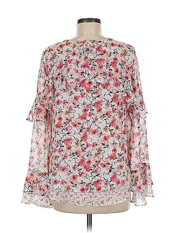 White House Black Market Long Sleeve Blouse (view 2)