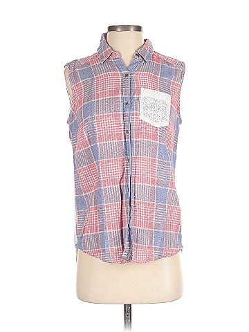 Ruff Hewn Sleeveless Button-Down Shirt (view 1)