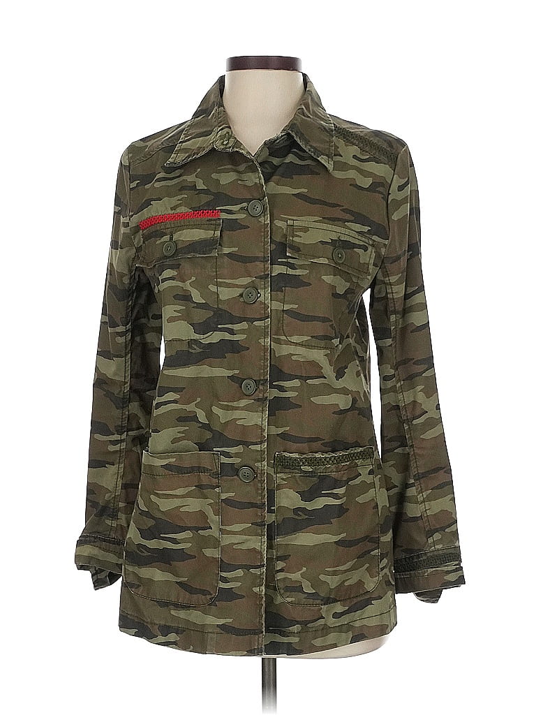 Pre-owned Caslon Jacket In Green