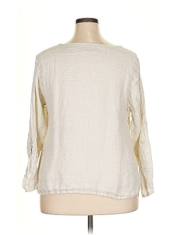 Flax 3/4 Sleeve Top (view 2)