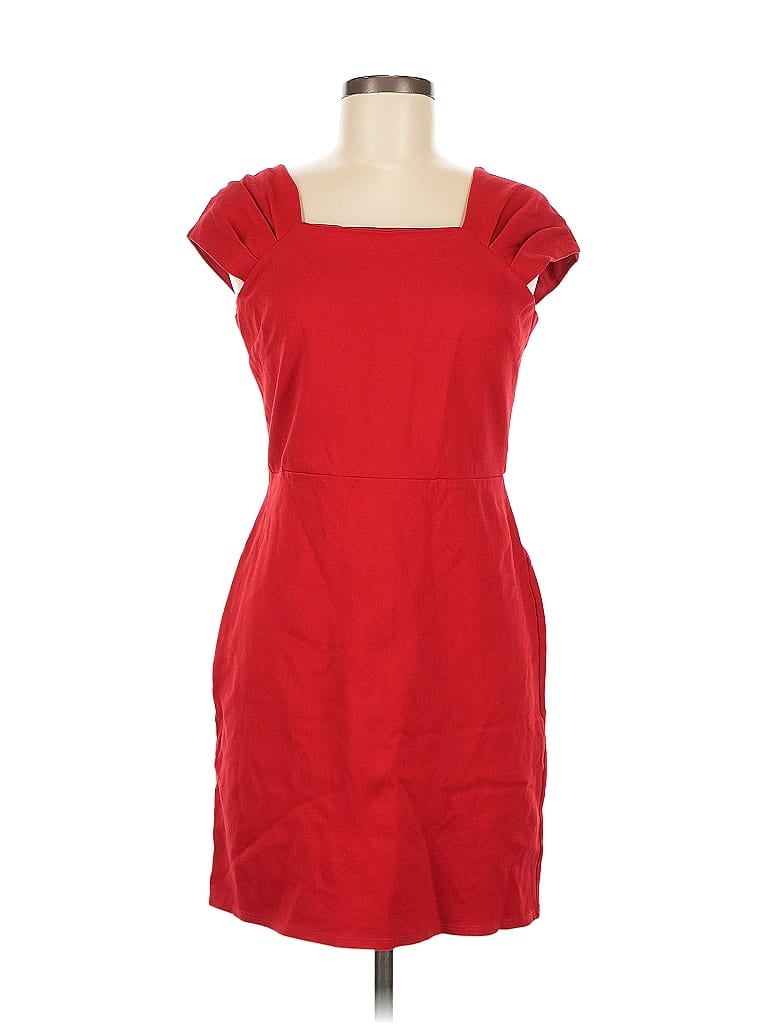 Pre-owned Slate & Willow Casual Dress In Red