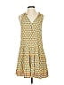 Max Studio Print Yellow Casual Dress Size S - photo 1