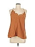 Mustard Seed 100% Polyester Brown Sleeveless Blouse Size M - photo 1
