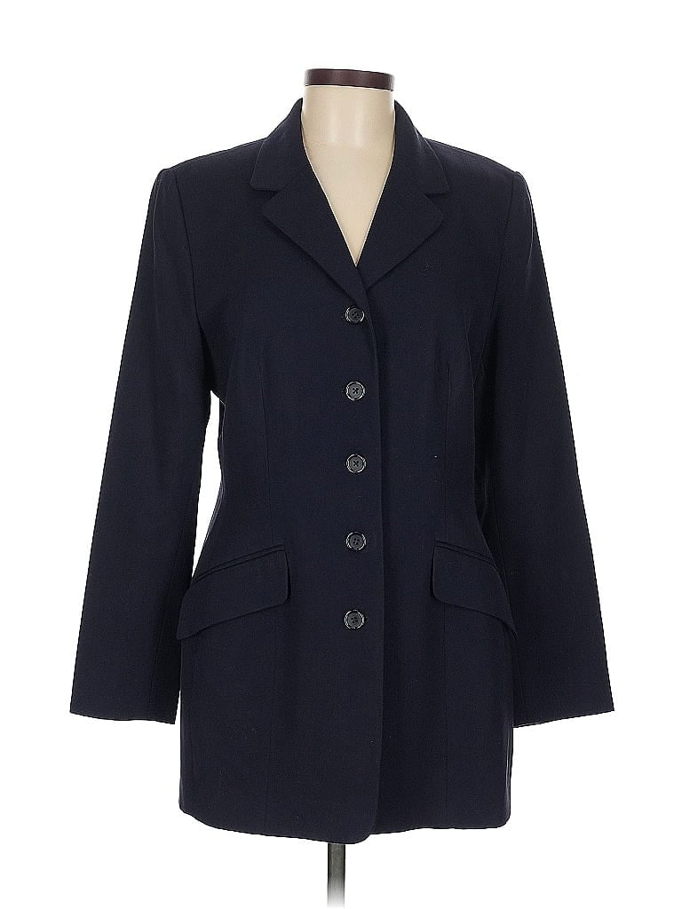 Talbots 100% Wool Blue Wool Blazer Size 8 - photo 1