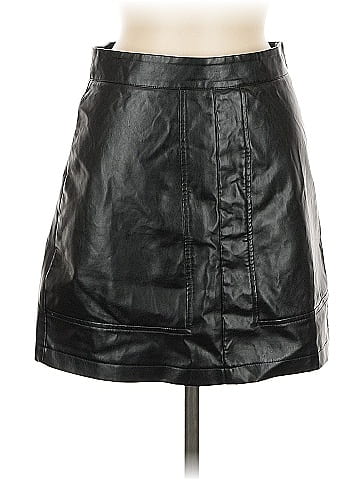 Nasty Gal Inc. Faux Leather Skirt (view 1)