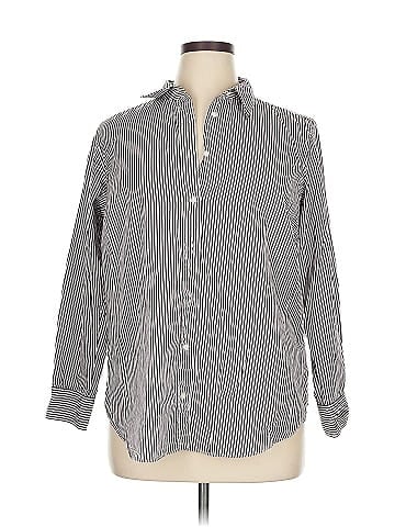 Lauren by Ralph Lauren Long Sleeve Button-Down Shirt (view 1)